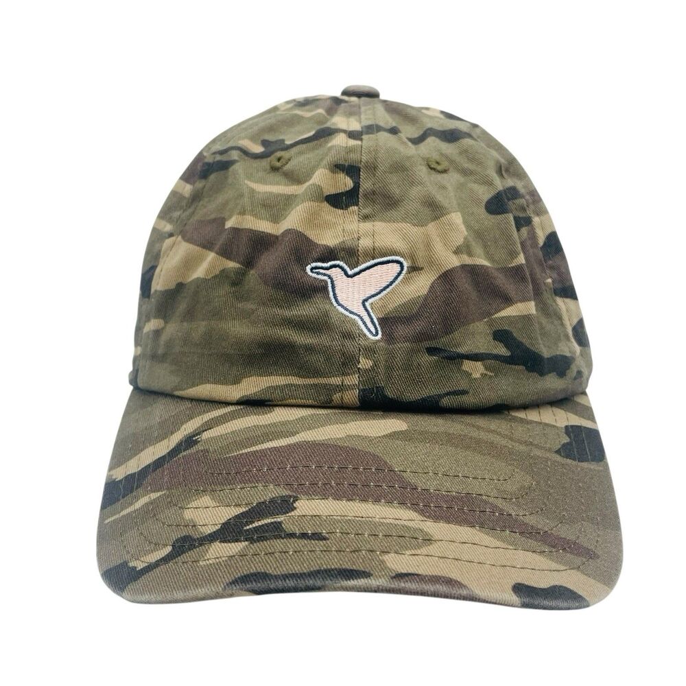BIRDDOGS Apparel Camouflage The Dad Hat “Free The Bird" Strapback Hat Cap